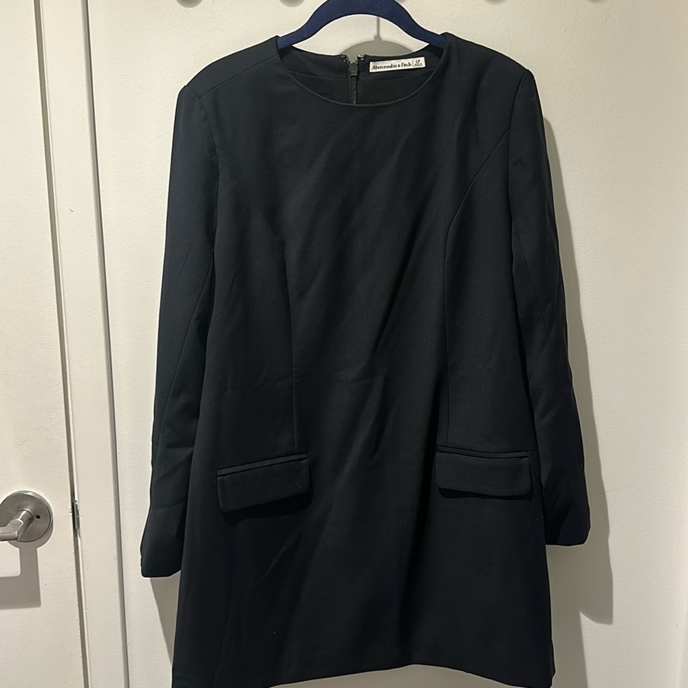 Tailored Black Dress